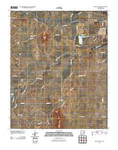 Bulldog Mesa 2010 topographic map thumbnail