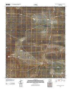 Button Mesa South 2010 topographic map thumbnail