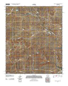 Chivata Canyon 2010 topographic map thumbnail