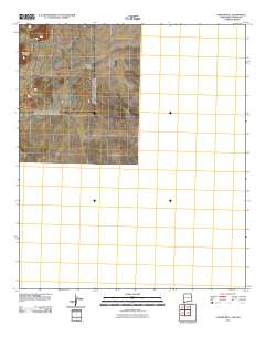 Corner Well 2010 topographic map thumbnail