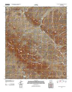 Flying W Mountain 2010 topographic map thumbnail
