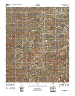 Foster Ranch 2010 topographic map thumbnail