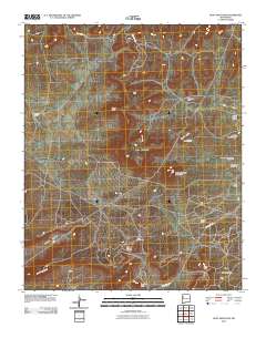 Goat Mountain 2010 topographic map thumbnail