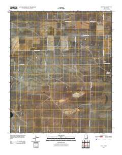 Elida SE 2010 topographic map thumbnail