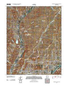 Farmington North 2010 topographic map thumbnail