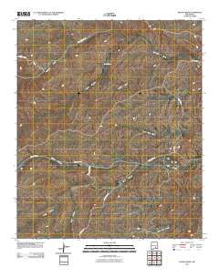 Encino Draw 2010 topographic map thumbnail