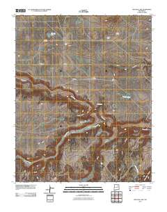Frutosa Lake 2010 topographic map thumbnail
