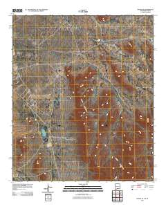 Desert SE 2010 topographic map thumbnail