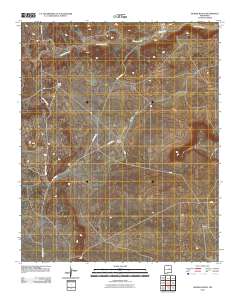 George Ranch 2010 topographic map thumbnail