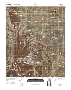 Edgewood 2010 topographic map thumbnail