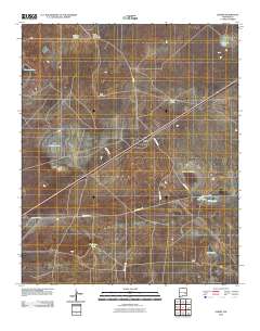 Elkins 2010 topographic map thumbnail