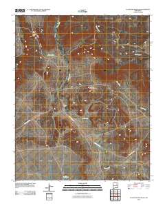 Flagstone Mountain 2010 topographic map thumbnail