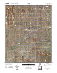 Gladstone NW 2010 topographic map thumbnail