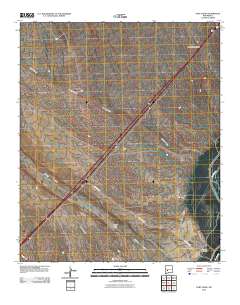Fort Craig 2010 topographic map thumbnail