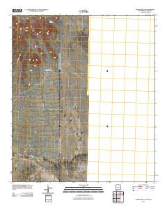 Double Wells 2010 topographic map thumbnail