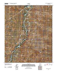 Eightmile Draw 2010 topographic map thumbnail