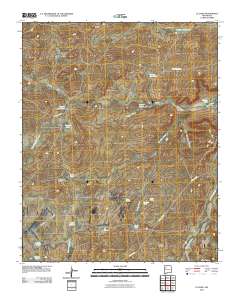 El Dado 2010 topographic map thumbnail