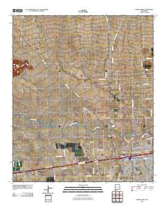 Deming West 2010 topographic map thumbnail