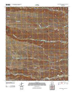Clark Spring Canyon 2010 topographic map thumbnail