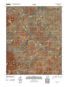 Gallegos 2010 topographic map thumbnail