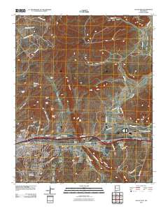 Gallup East 2010 topographic map thumbnail