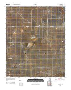 Gammil Well 2010 topographic map thumbnail