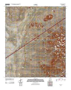 Gary 2010 topographic map thumbnail