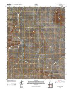 Cow Mountain 2010 topographic map thumbnail