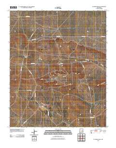El Morro Mesa 2010 topographic map thumbnail