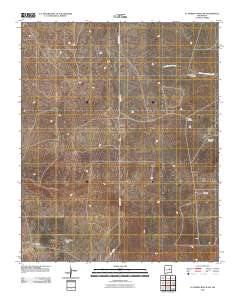 El Morro Ranch NW 2010 topographic map thumbnail