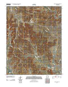 Garcia Creek 2010 topographic map thumbnail