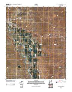 Fort Sumner East 2010 topographic map thumbnail