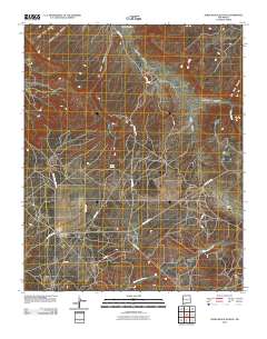 Jones Ranch School 2010 topographic map thumbnail