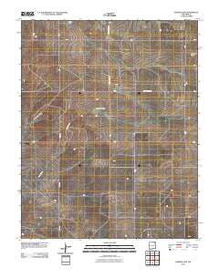 Ingram Lake 2010 topographic map thumbnail
