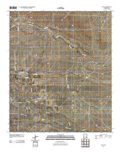 Hope 2010 topographic map thumbnail