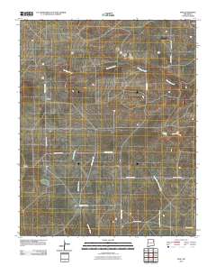Ione 2010 topographic map thumbnail