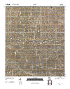 Hope SE 2010 topographic map thumbnail