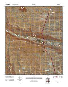 Huerfano Hill 2010 topographic map thumbnail