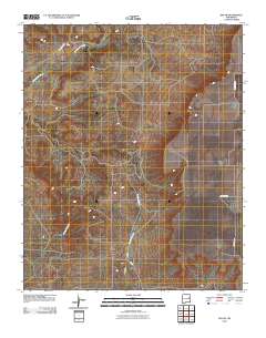 Ima SW 2010 topographic map thumbnail