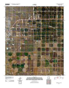 Hobbs East 2010 topographic map thumbnail