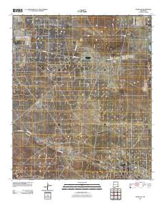 Hobbs SW 2010 topographic map thumbnail