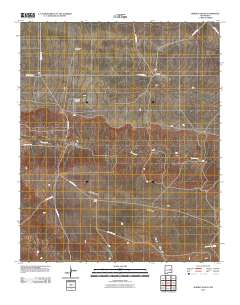 Horney Ranch 2010 topographic map thumbnail