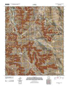 Hackberry Hill 2010 topographic map thumbnail