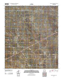 Ironhouse Draw 2010 topographic map thumbnail