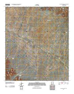 Hatchet Ranch 2010 topographic map thumbnail