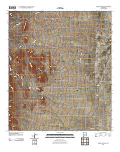 Horse Mountain 2010 topographic map thumbnail
