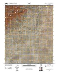 Horse Mountain East 2010 topographic map thumbnail