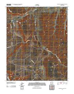 Horsehead Canyon 2010 topographic map thumbnail