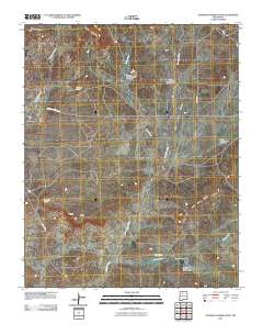 Johnson Trading Post 2010 topographic map thumbnail