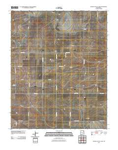 Kansas Valley Lake 2010 topographic map thumbnail